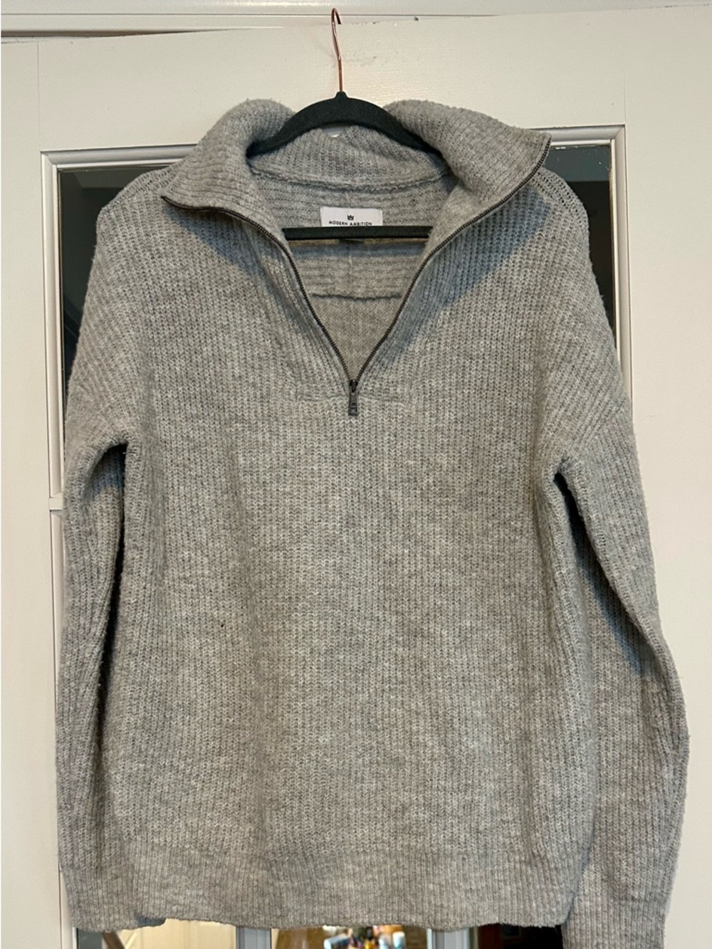Modern Ambition Half-Zip Sweater